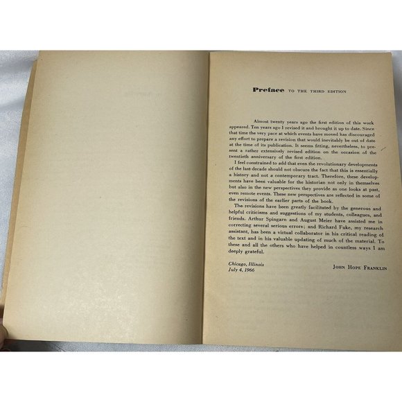 From Slavery to Freedom History of Negro Americans John Franklin Vintage Book - Picture 7 of 14